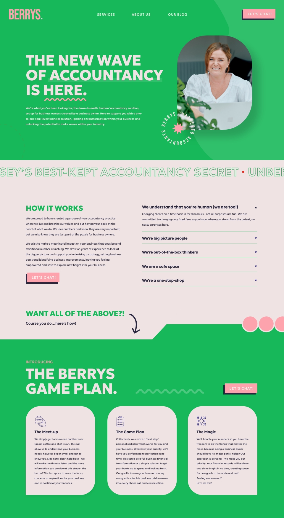 Berry's Accountancy: Modern, human-centred approach to financial solutions.